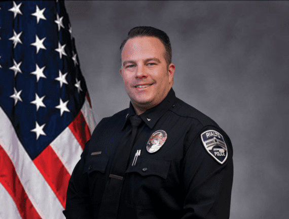 Rialto PD Lieutenant Daniel Smith